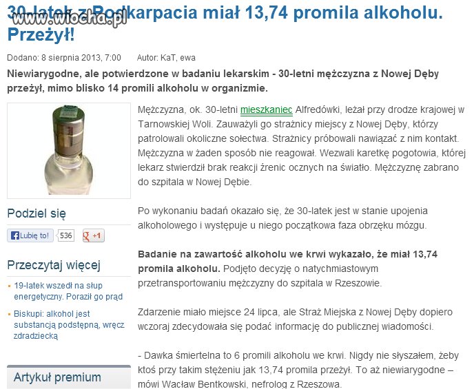 13, 74 promila