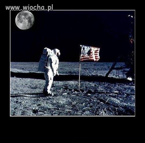 Jestem na księżycu...