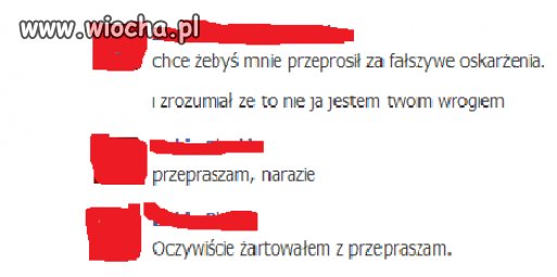 Szczere Przeprosiny