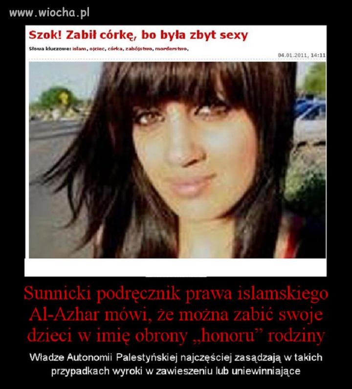 Zabił córkę, bo była zbyt sexy