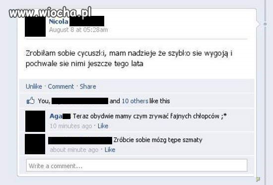 Mieć sztuczne cycki - +10 do lansu