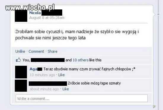 Mieć sztuczne cycki - +10 do lansu