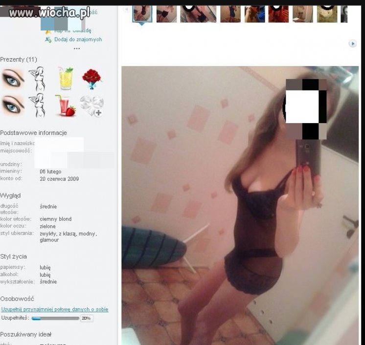 Kolejna pusta dziunia na fotka.pl