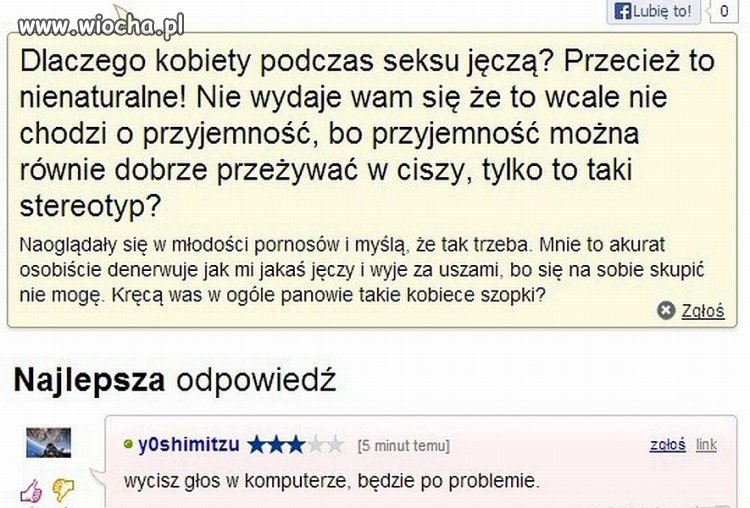 Jęki, kwęki i stękanie