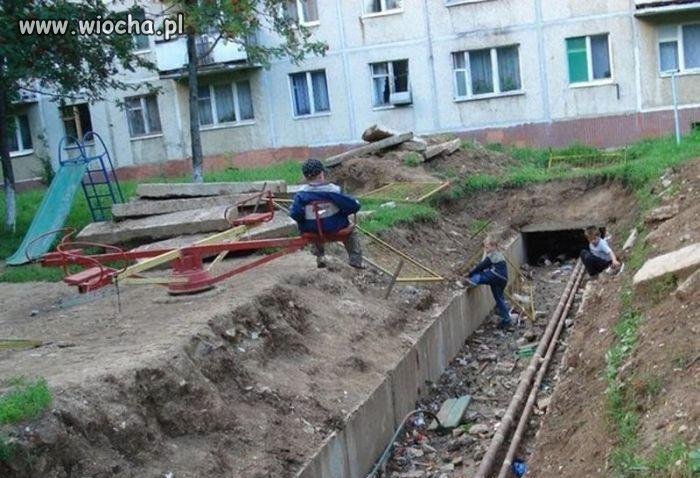 Bezpieczny plac zabaw 