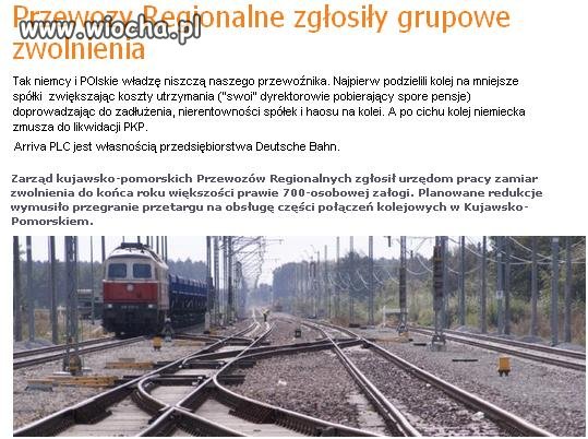 Tak się niszczy PKP