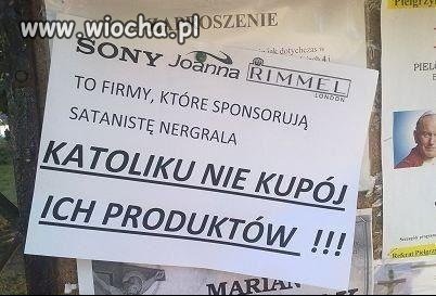 Apel widocznie jakiegoś mohera