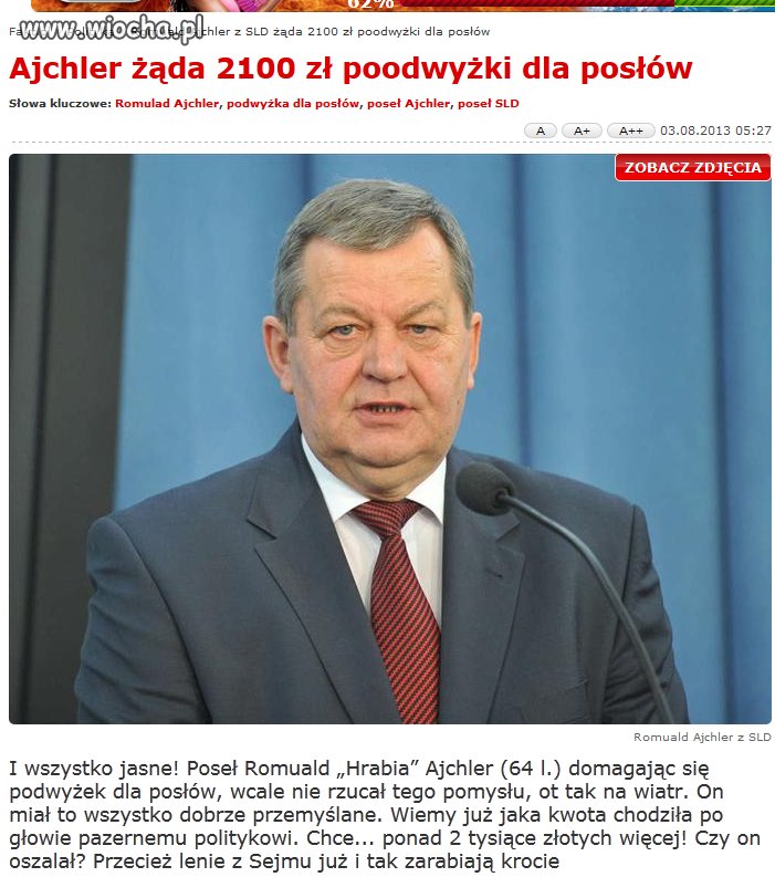 A temu to chyba słoneczko za mocno przygrzało