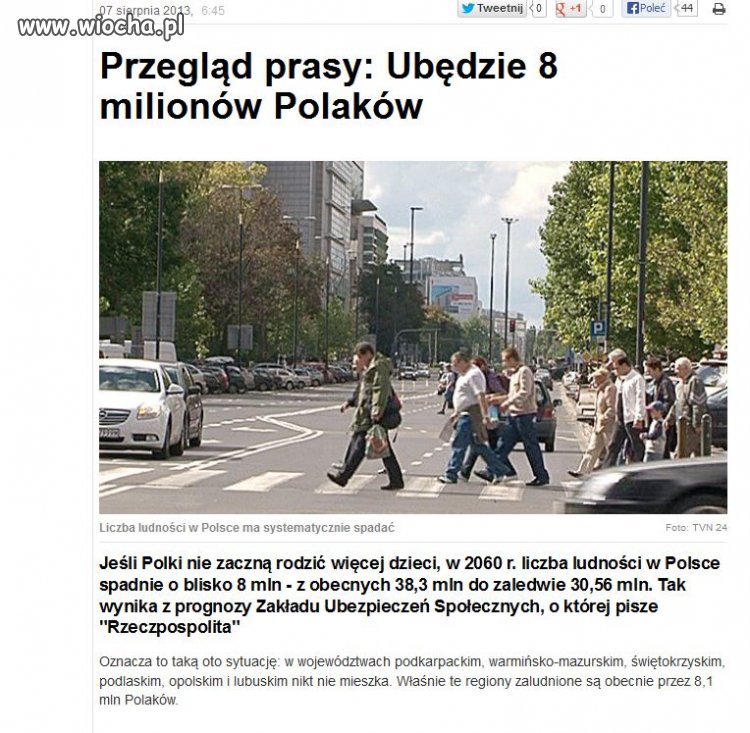 A jak mają rodzić w kraju...