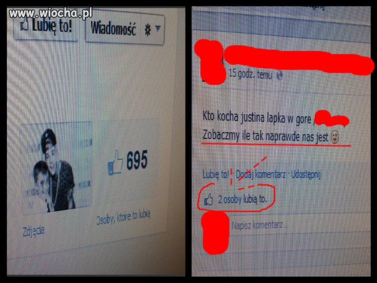 Beliebers ? Naciągane lajki.