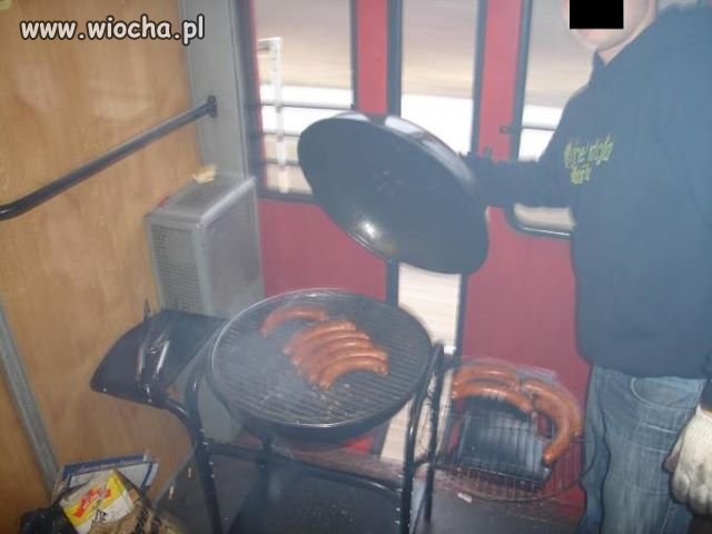 A taki tam grill w pociągu