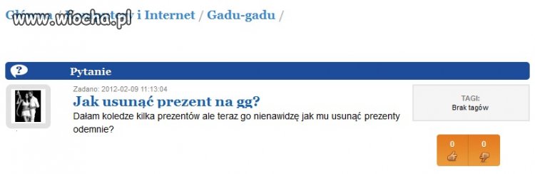 Poważny problem...