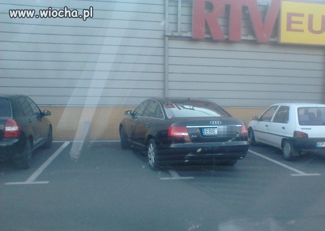 Bełchatowski wieśniak w Audi