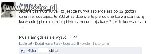 Laska musiała się wyżyć.