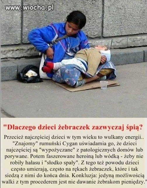Nigdy w życiu nie dałem ani grosza 
