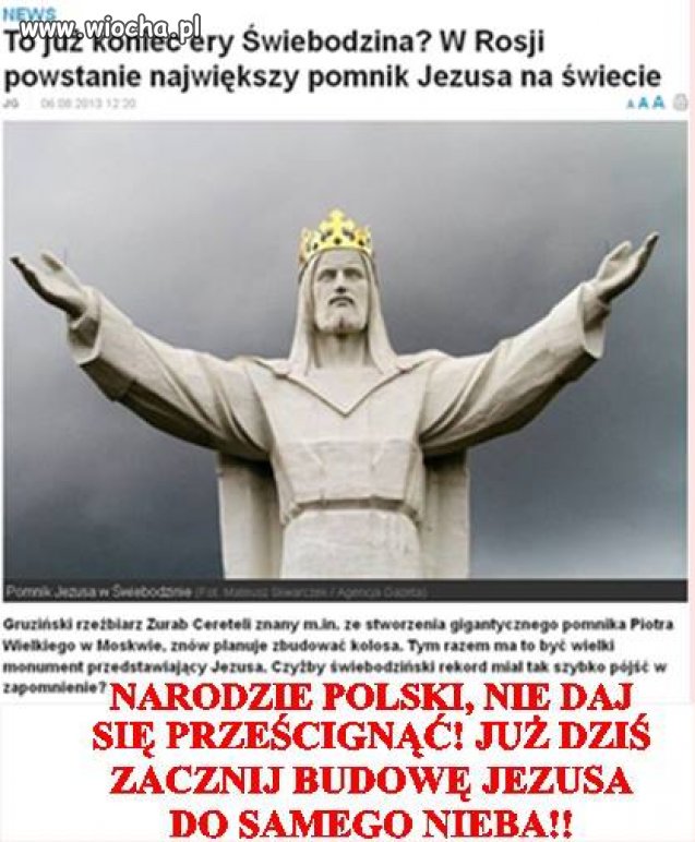 Ruscy większą wiochą niż my ...