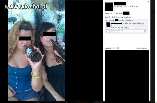Małolaty chwalą się spożywaniem alkoholu...