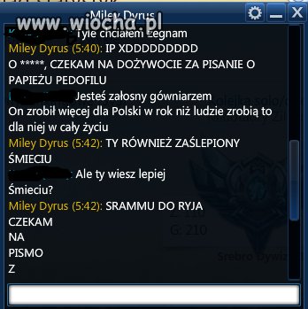 Obrażać zmarłego wielkiego Polaka Jana Pawła 2