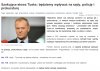 Niezawisłe sądy? Nie dla Donalda Tuska
