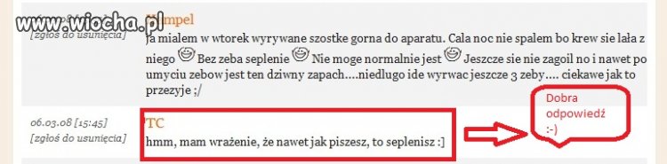Stwierdzenie...