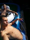 "Dzióbek z mordeczką w basenie"