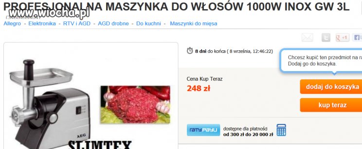 Strzyżenie golenie i mielenie ...