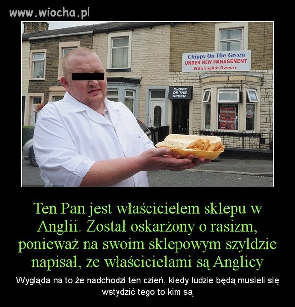Oskarżony o rasizm 