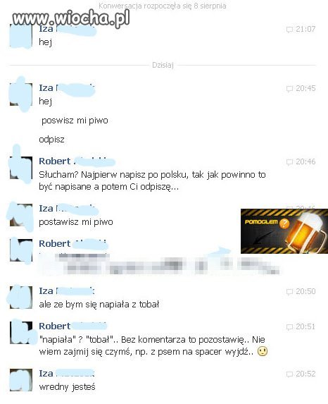 Postawisz mi piwo?