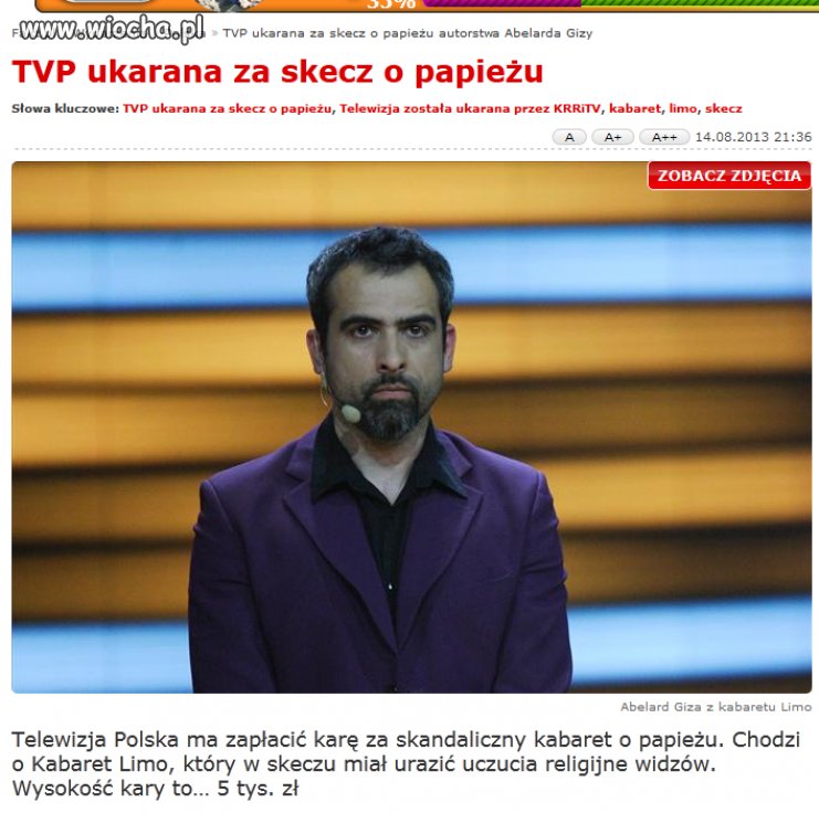 A jednak TVP została ukarana