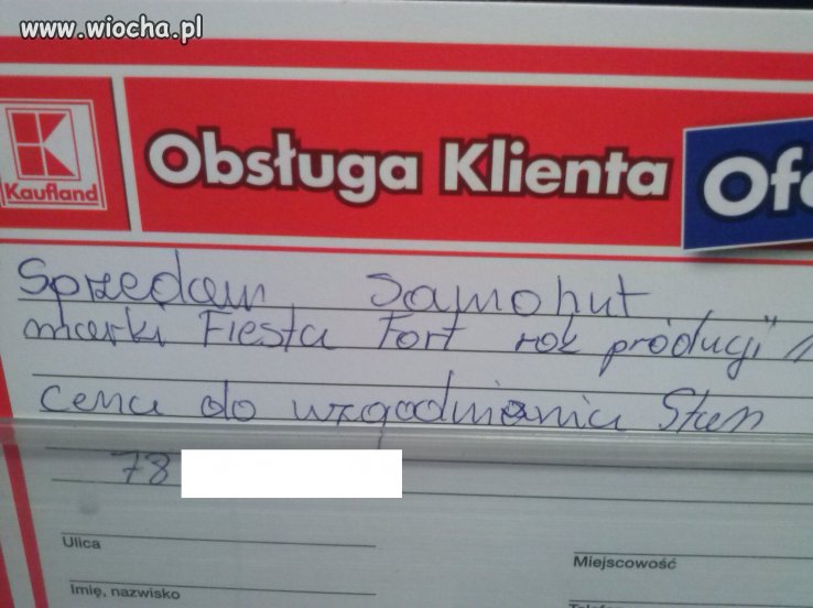 Ogłoszenie