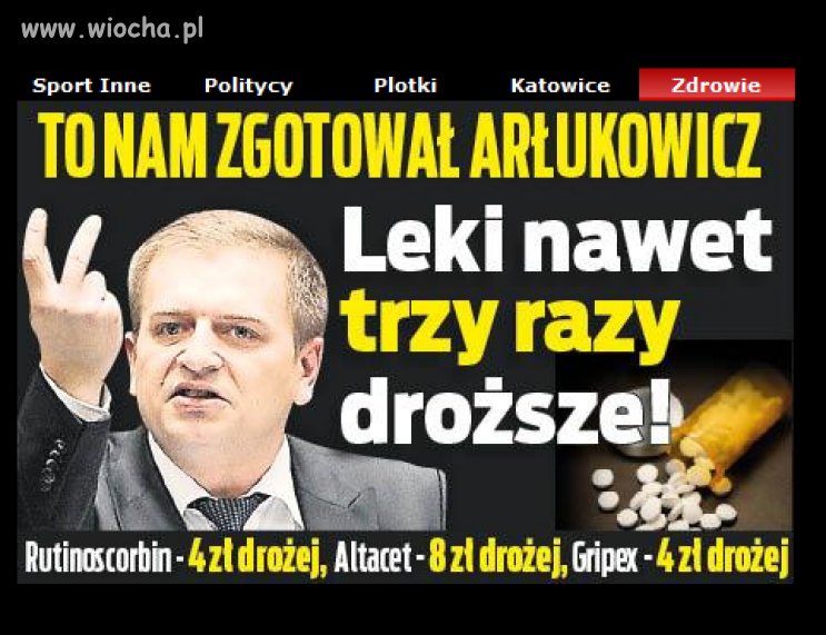 Dziękujemy panie ministrze