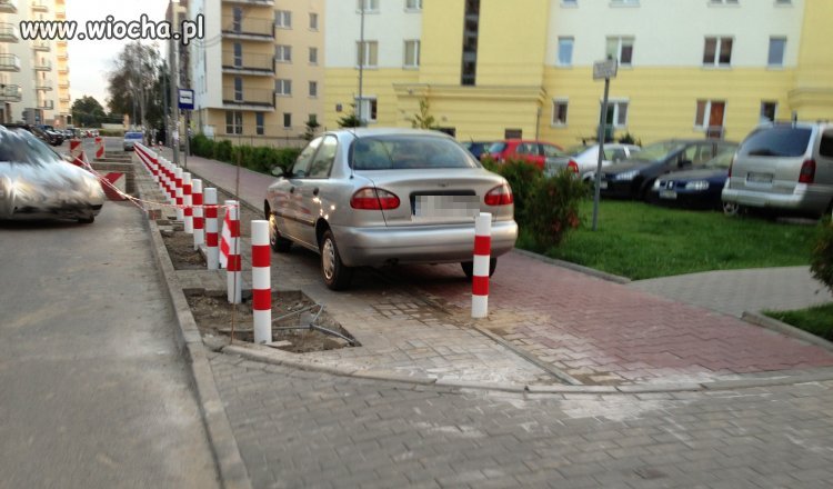 Niech się teraz męczy z wyjazdem. 2 dni wcześniej-