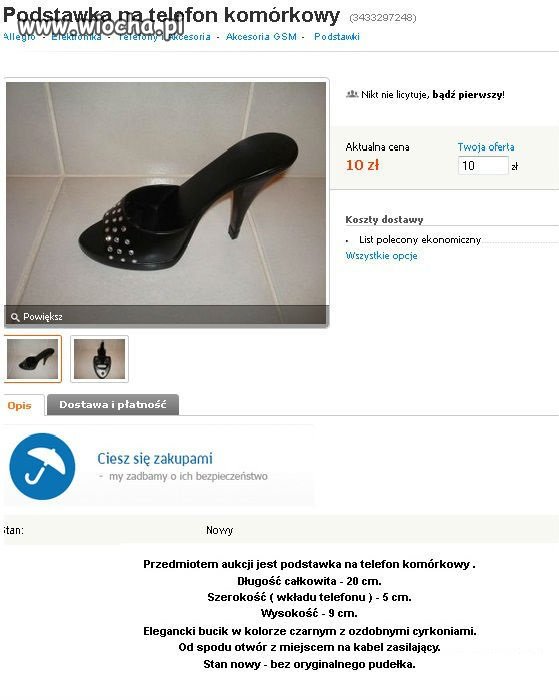 Podstawka pod telefon
