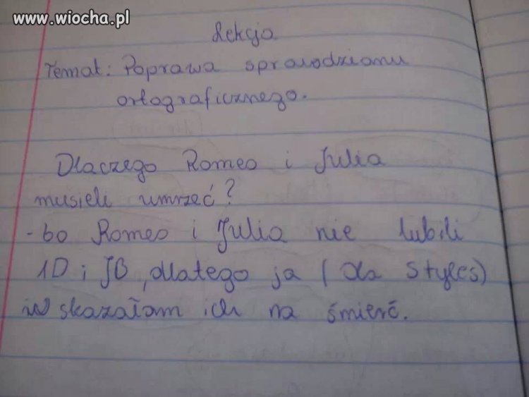 Siano w głowie.