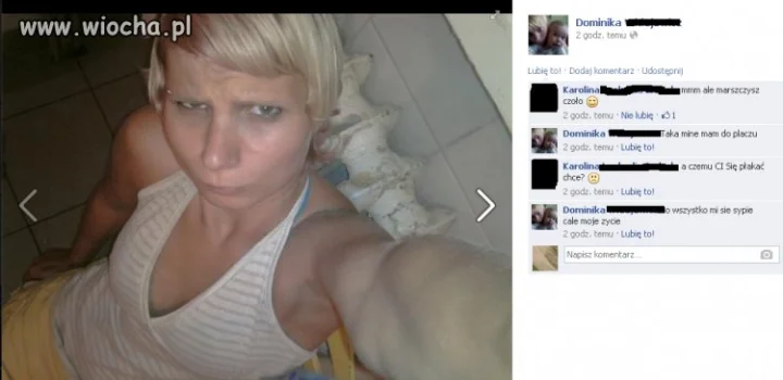 Mina do płaczu ..