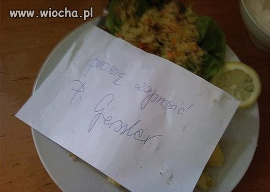 Tymczasem w restauracji 