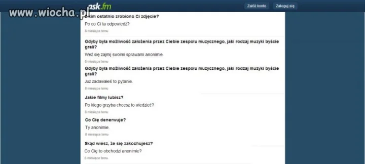 Ach, ten ciekawski anonim