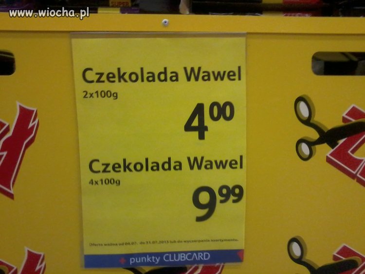 Tymczasem w Tesco...