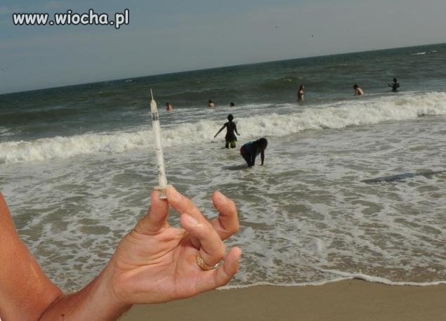 Na plaży można znaleźć ciekawe rzeczy