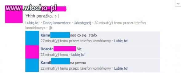 To po ch*ja to udostępniasz! 
