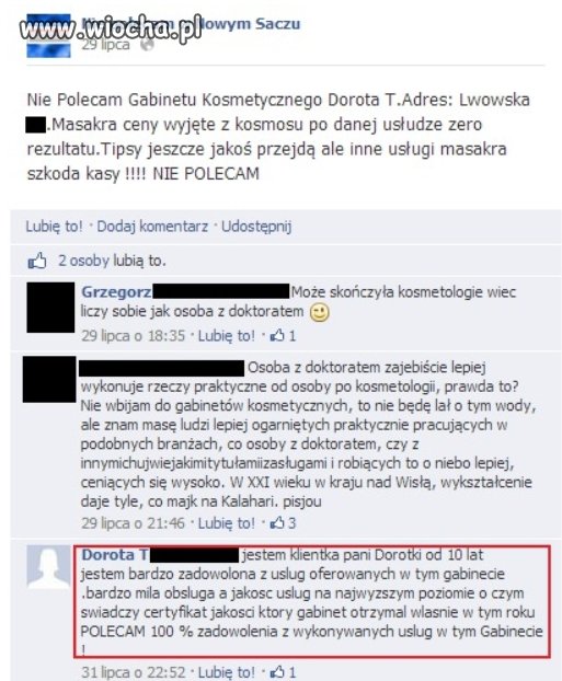 Chyba myślała, że nikt