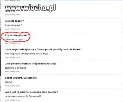 Szczerość...