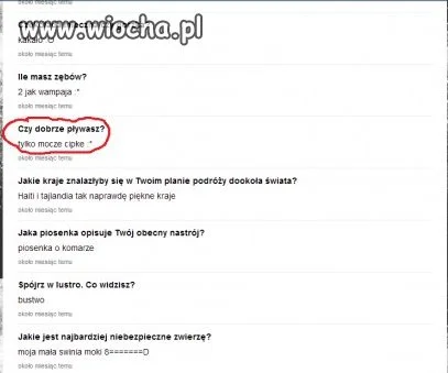 Szczerość...