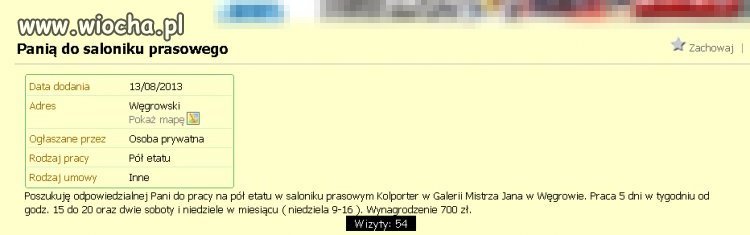 A mi się zawsze wydawło, że pół etatu to są 4 h