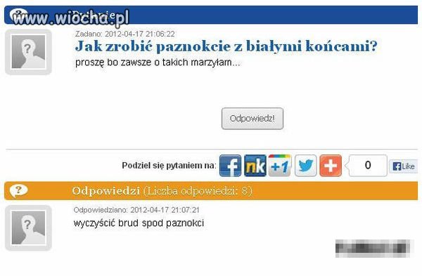 Jak zrobić paznokcie z białymi końcami?