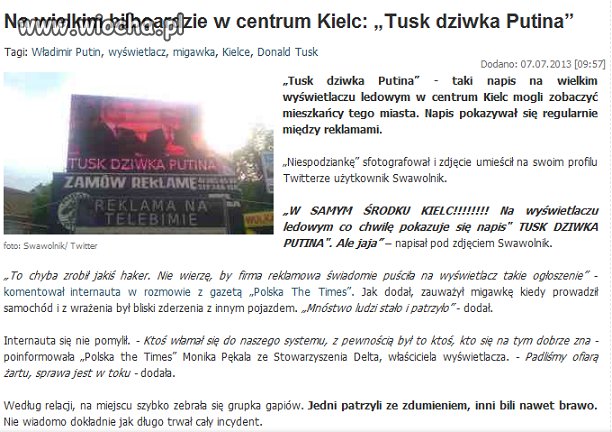 Pozdro z Kielc premierze
