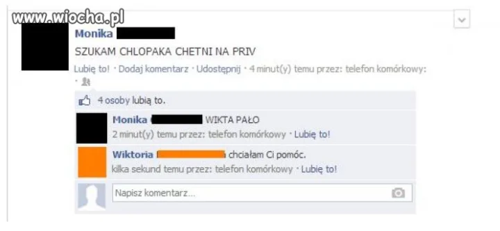 Chciałam ci pomóc...
