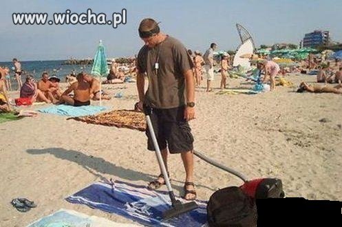 Na plaży