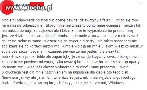 Tak się dissuje w Lubieszowie