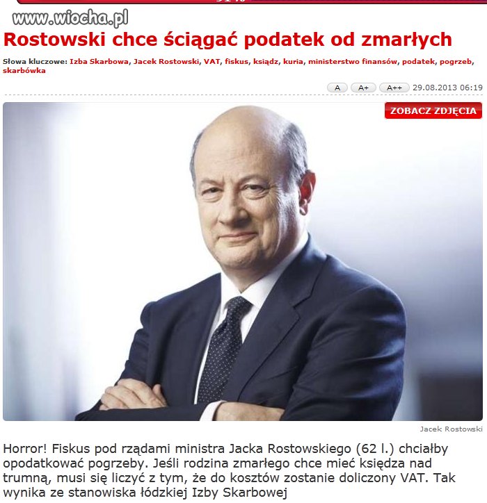 Podatek od zmarłych